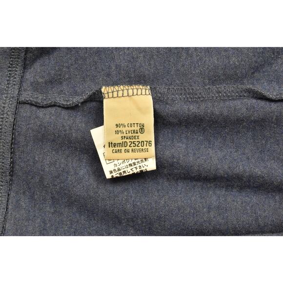 L.L. Bean Women's Plus Size 1X REG Blue Cotton Blend Trousers 252076 Lycra spand - Picture 8 of 8